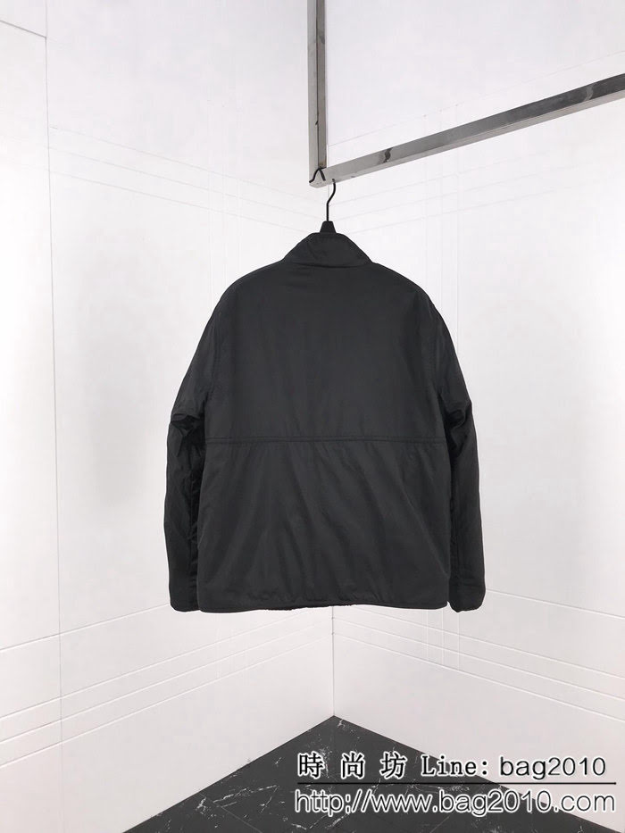 SUPREME18FW 雙面穿 定制提花羊羔絨 男款棉服 ydi2212